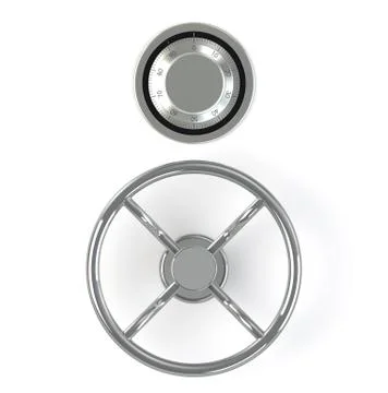 Combination Lock Stock Illustration