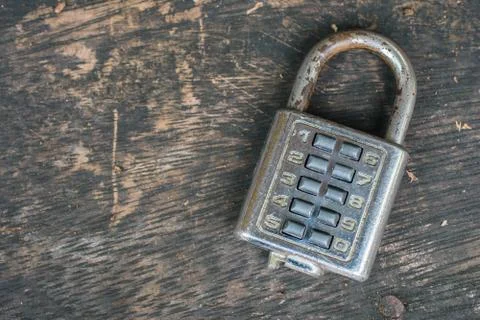 Combination lock Stock Photos