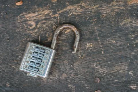 Combination lock Stock Photos