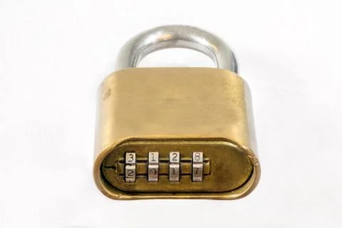 Combination lock Stock Photos