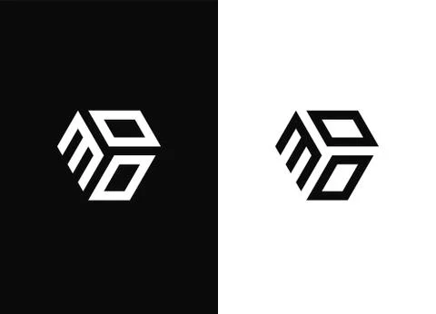 Combination number, stylish vector emblem for design Illustrazione stock