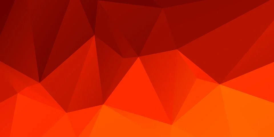 Combination of orange and red triangular stripes  background wallpaper Stock Illustration