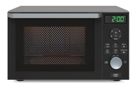Combination oven, microwave. 3D rendering Stock-Illustration