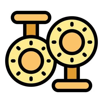 Combination padlock keeping things safe and secure Stock-Illustration