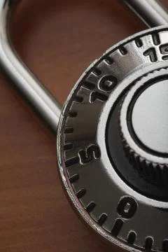 Combination Padlock Stock Photos