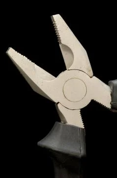 Combination pliers macro Stock Photos