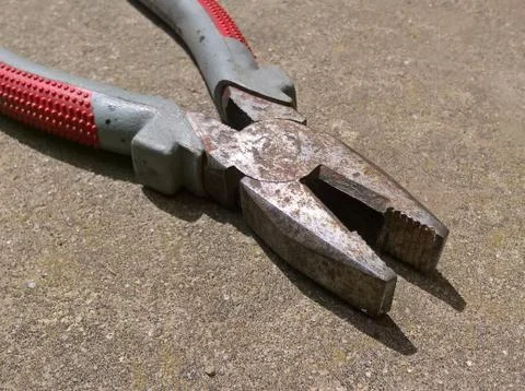 Combination Pliers Open Jaws Stock Photos