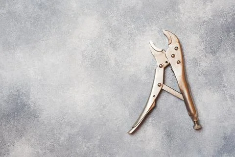 Combination pliers. Tools for cutting solid materials and multiwire cables... 스톡 사진