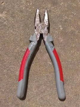 Combination Pliers Used Stock Photos