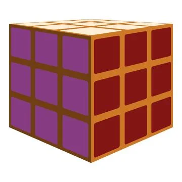 Combination puzzle exemplifying problem solving and strategy Stock Illustration