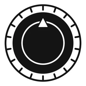 Combination safe lock dial protecting valuables and information Stock Illustration