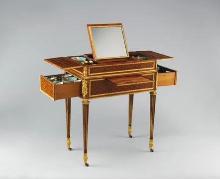 Combination table ca. 1775 Martin Carlin French The principal occupation in.. 写真素材