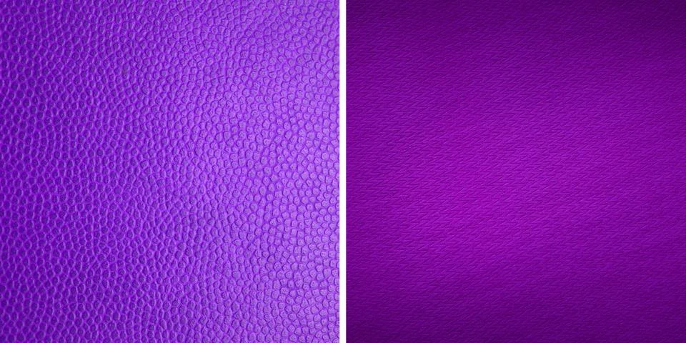 Combination of textile and leather textures as background of two tones of v.. Stock Illustration