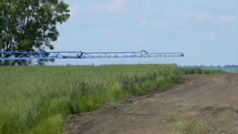 Combine fertilizer 4 Stock Footage 106682852