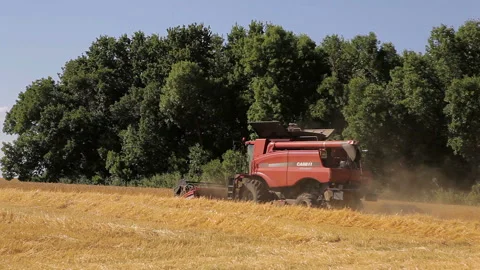 Combine harvester in action. Stock Footage 102169583