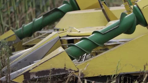 Combine harvester Stock Footage 145800467