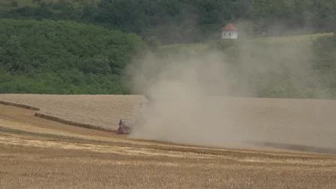 Combine harvester Stock Footage 159752898