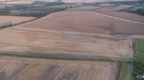 Combine Harvester wide-Progressive Video stock 30480561