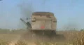Combine Harvesting Corn 04 HD Footage