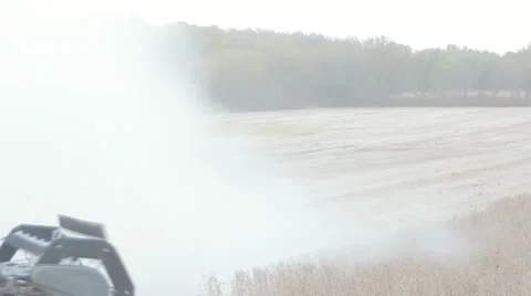 Combing Harvesting Video stock 12256992