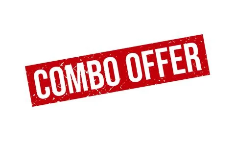 Combo Offer Rubber Stamp. Combo Offer Grunge Stamp Seal Vector Illustration Stock Illustration