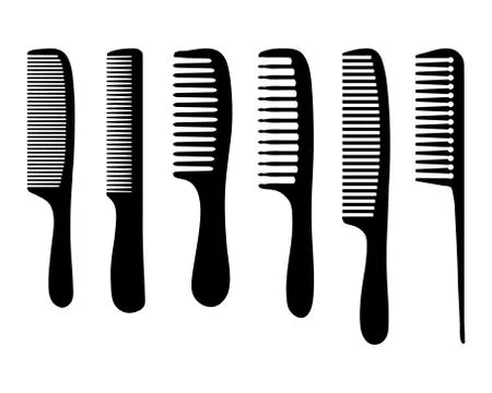 Combs Stock Illustration