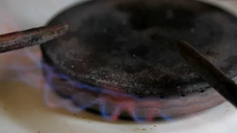 Combustion of gas in slow motion 스톡 동영상 155151096