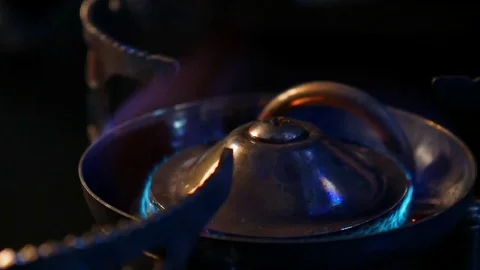 Combustion of natural gas Stock Footage 71483191
