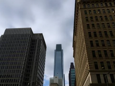 Comcast Building in Philly Stock Photos