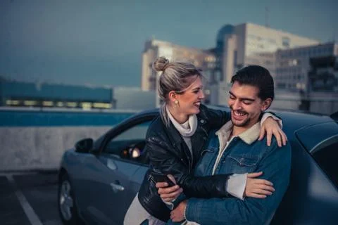 Come on, put the phone down Stock Photos