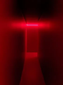 Come in (rojo) Foto stock