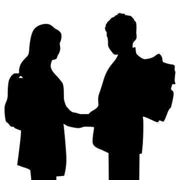 Come to school Stock Illustration