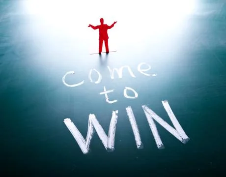 Come to win concept Stock Photos