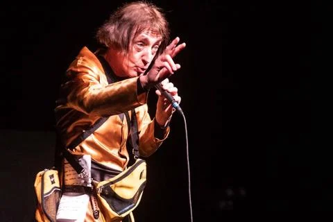  Comedian Emo Philips im Vorprogramm zu Weird Al Yankovic (Alfred Yankovic... Stock Photos