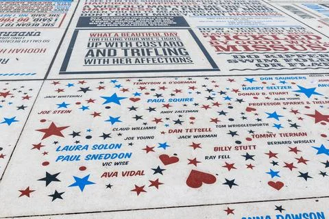 Comedy carpet Stock Photos