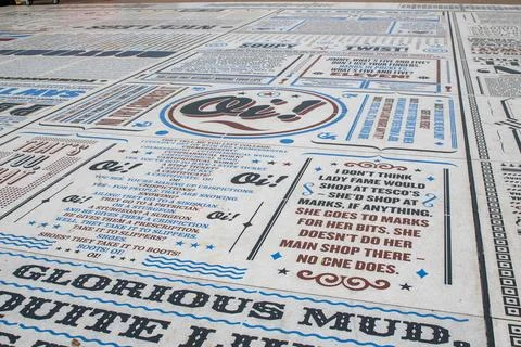 Comedy carpet Stock Photos