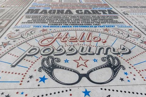 Comedy carpet Stock Photos