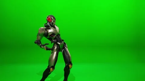 Comedy Mecha Machine Dance for Games 스톡 동영상 321921031