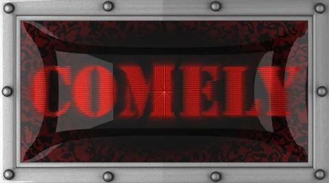 Comely on led Stock Footage 8685437