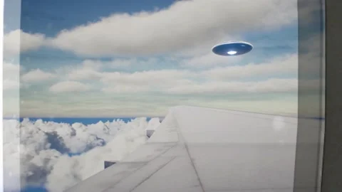 Comercial Plane Sight 02 Stock Footage 167410583