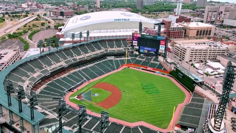 Ballpark Quirks: Comerica Park's carnival atmosphere with a view - Sports  Illustrated