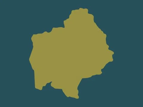 Comerio, Puerto Rico. Solid color shape Illustrazione stock