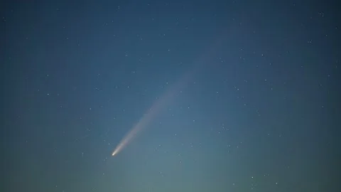 A comet clearly visible. 스톡 동영상 330911295