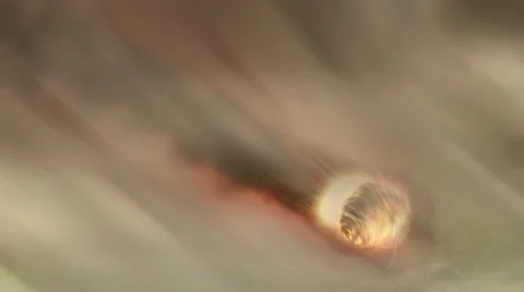 The comet ，The comet tail Stock-Footage 53370682