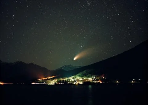 Comet Hale-Bopp Stock Photos