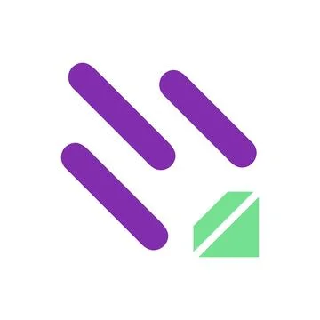 Comet icon solid purple green colour universe symbol perfect. Stock Illustration