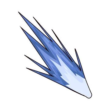 Comet illustration Stock Illustration