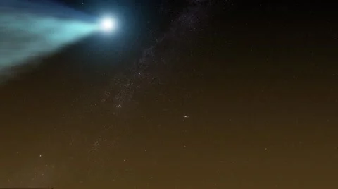 Comet Siding Spring 스톡 동영상 64822387