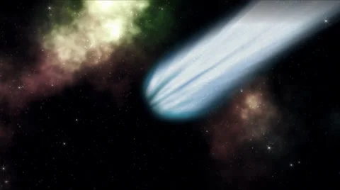 Comet Space Footage Stock Footage 36040703