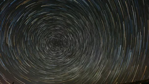 Comet Star Trail Time Lapse 4k Stock-Footage 278436690